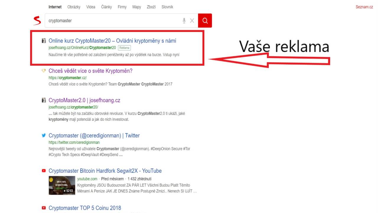 Reklamní kampaň na míru Google Ads / Sklik / FB