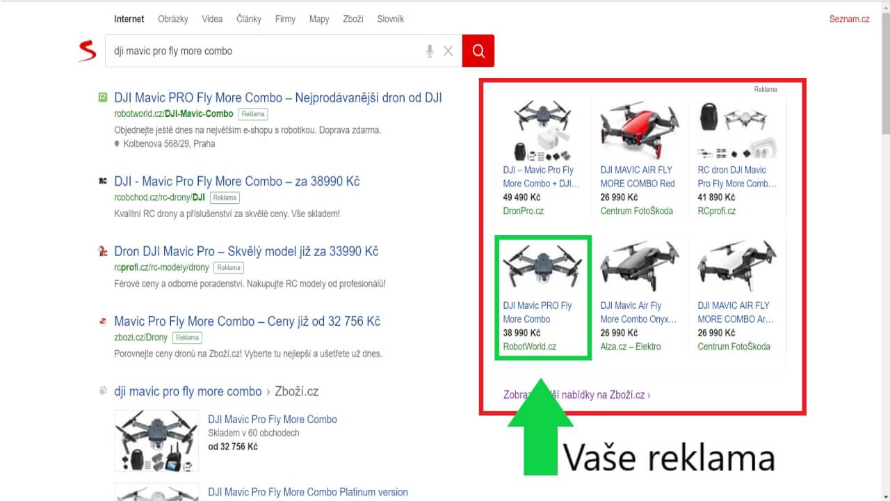 Reklamní kampaň na míru Google Ads / Sklik / FB