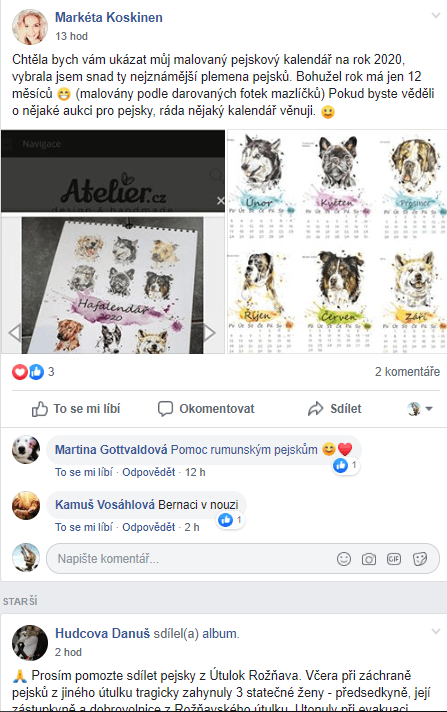 Váš inzerát na 1.místo - FB skupina pro pejskaře 