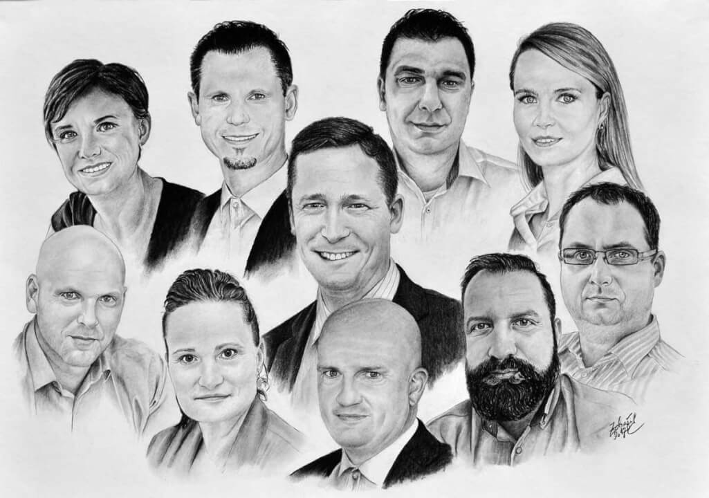 Nakreslím portrét dle vlastní fotografie formátu A3