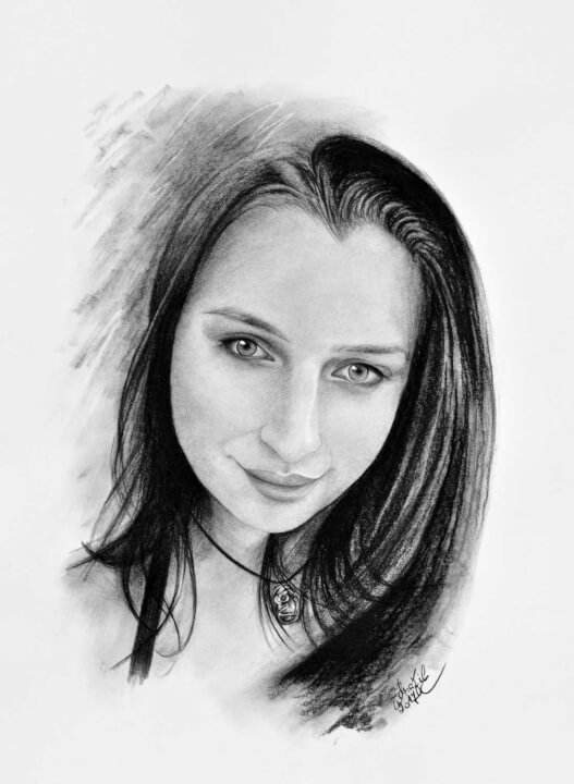 Nakreslím portrét dle vlastní fotografie formátu A3