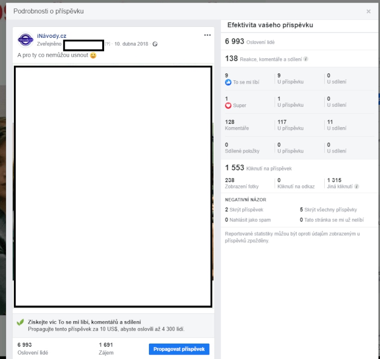 Sdílím příspěvek mezi 8400+ FANS