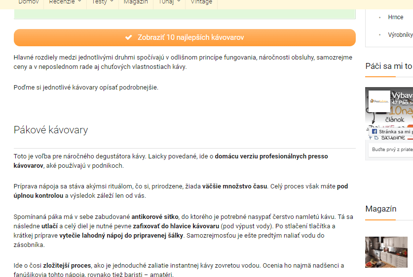 Pútavé a originálne články.