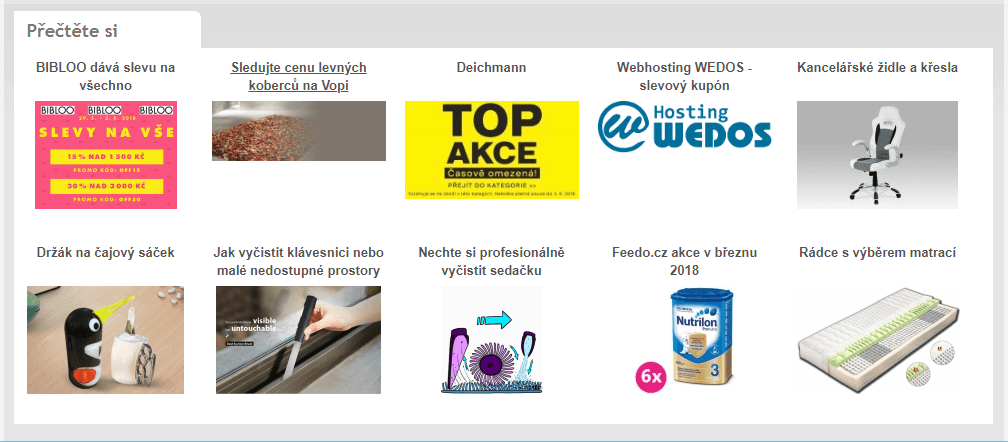 Publikuji trvale PR článek na webu