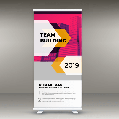 Kvalitní reklamní bannery, rollupy, plachty a další