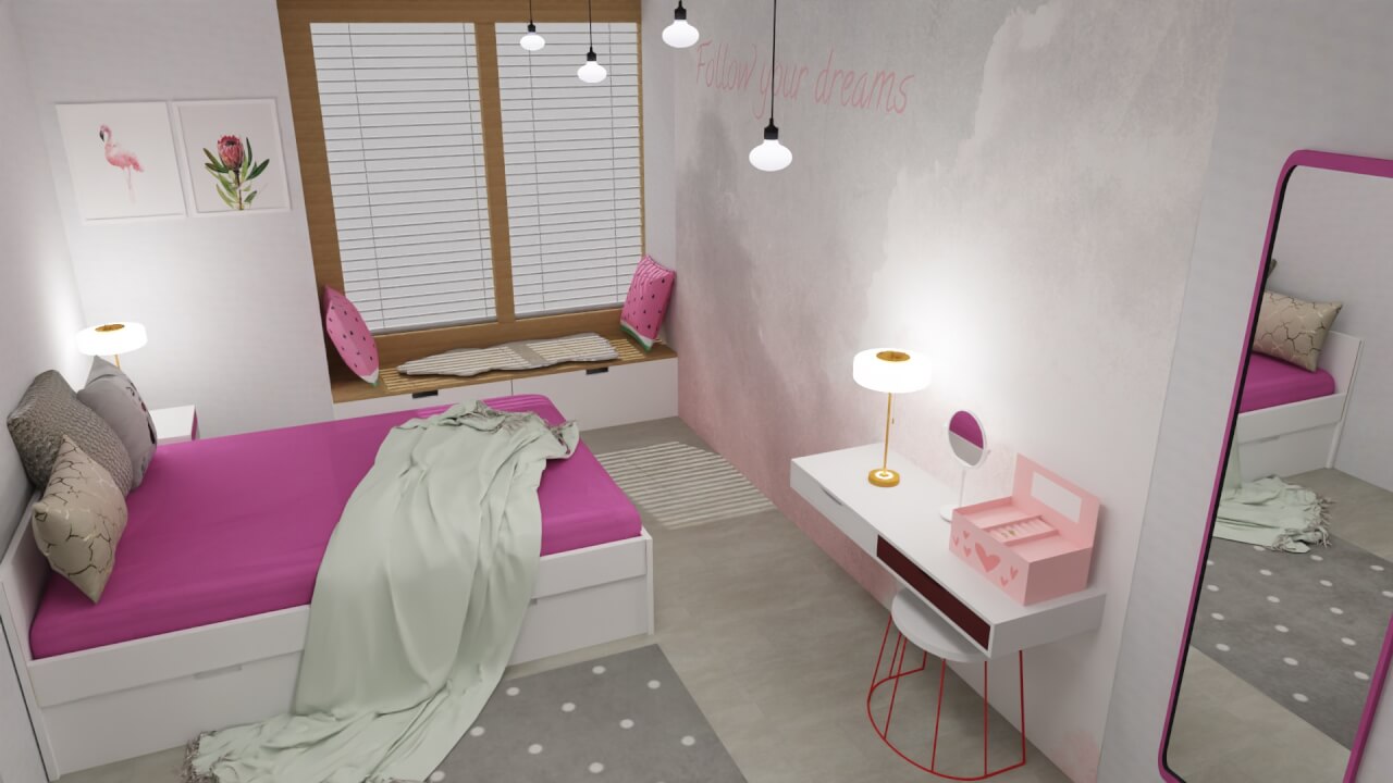 Návrh a vyladění interiéru