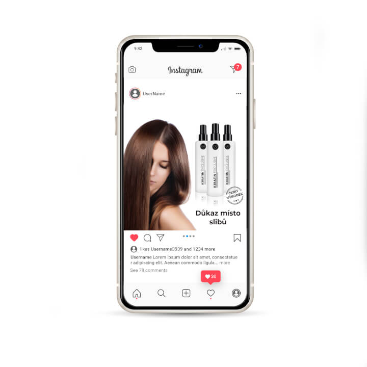 Banner na sociální sítě