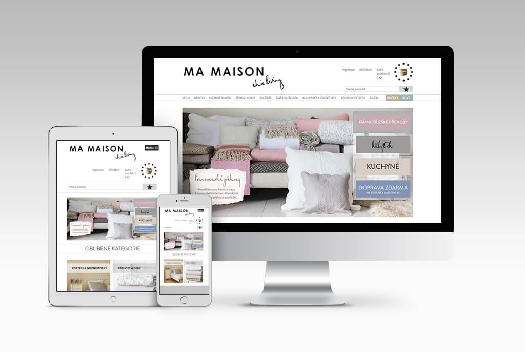 Redesign e-shopů a webových prezentací