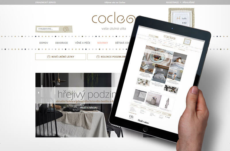 Redesign e-shopů a webových prezentací