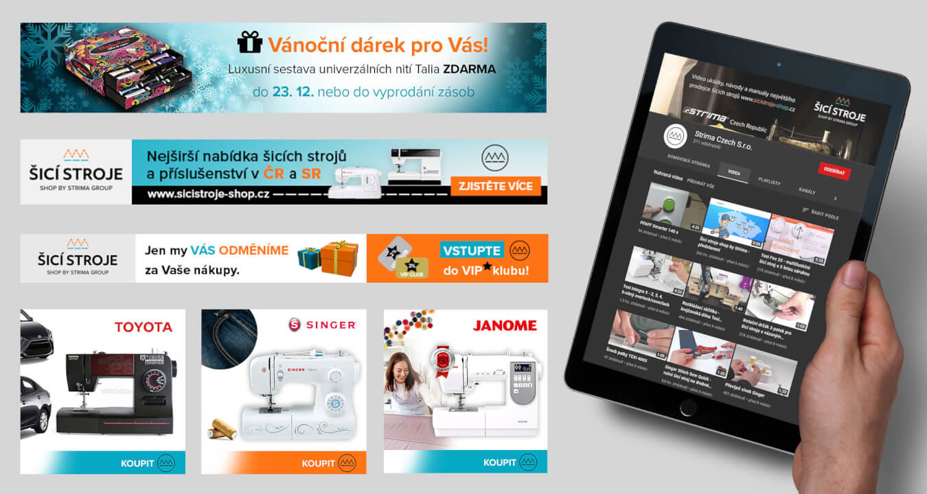 Redesign e-shopů a webových prezentací