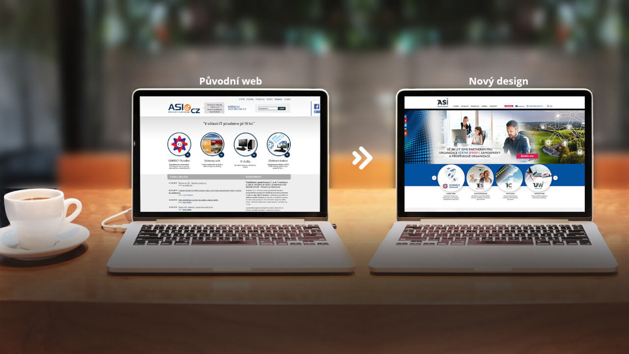 Redesign e-shopů a webových prezentací