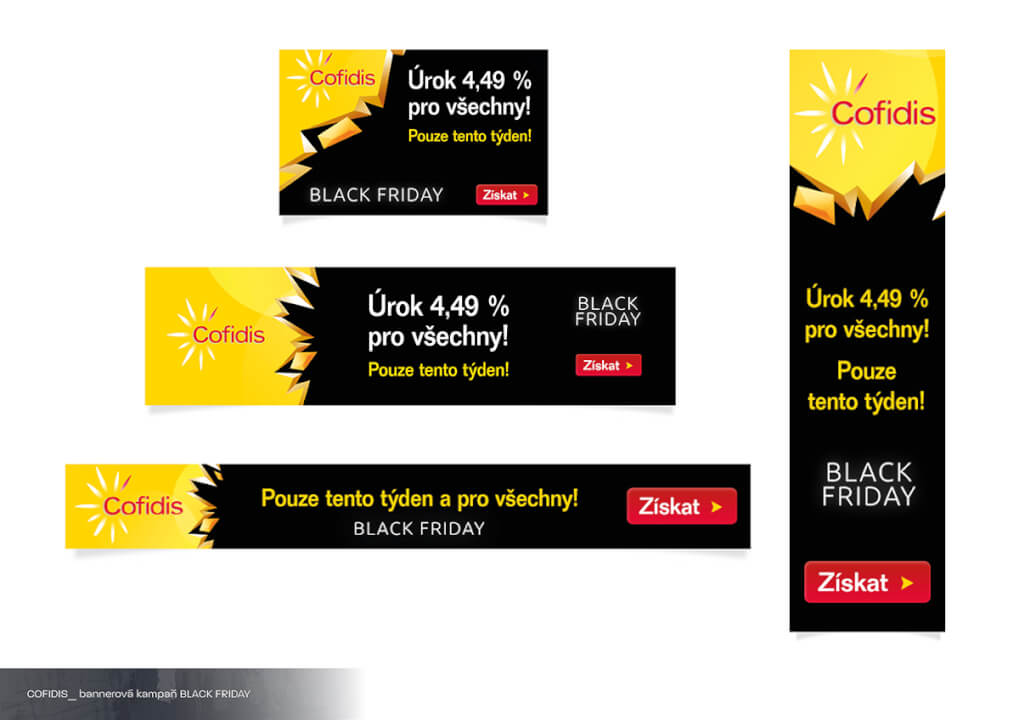 Bannery/ komplet kampaň