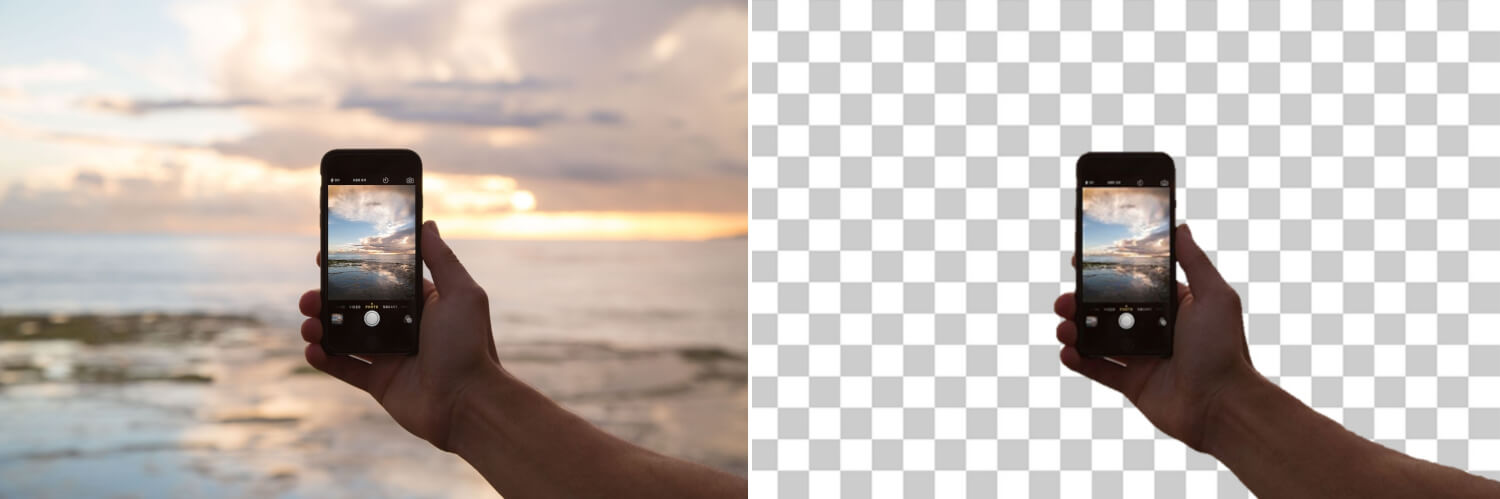 Odstranění pozadí z fotografie