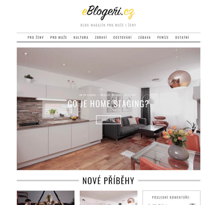 PR článek trvale na eBlogeri.cz