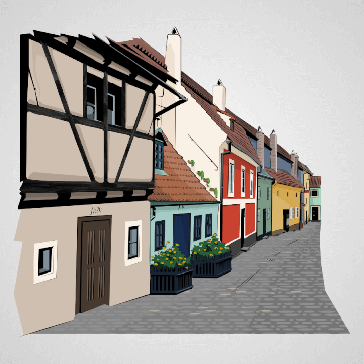 Ilustrace podle fotky