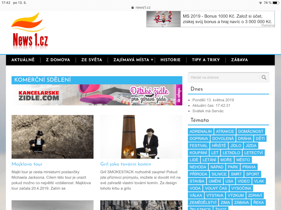 Zřízení hostingu, domény a nahrání Wordpressu