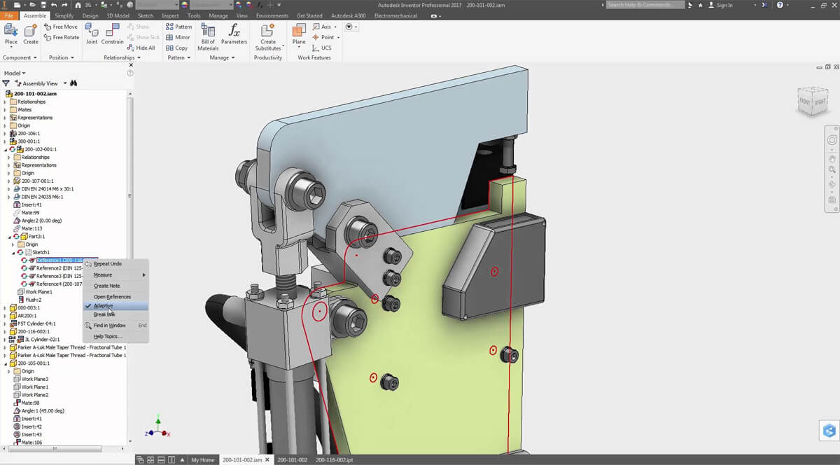 Inventor, AutoCad - Tvorba 3D modelů a kreslení výkresů