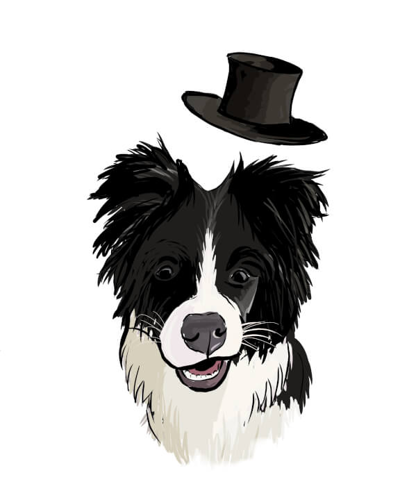 Digitální kresba (vhodné pro tisk na textil)