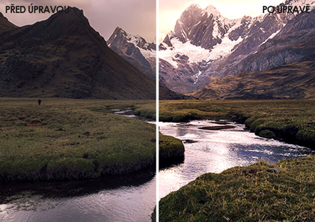 Úprava vašich fotografií jak z časopisu