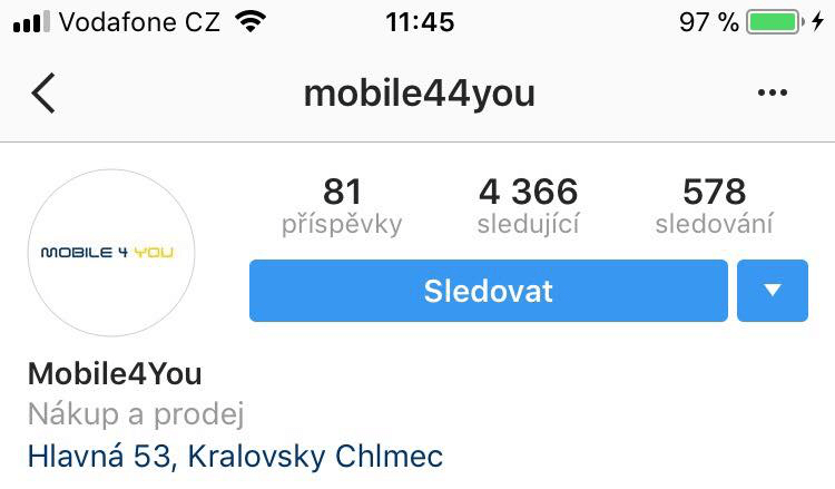 Až 1000 nových reálných CZ/SK sledujících na IG