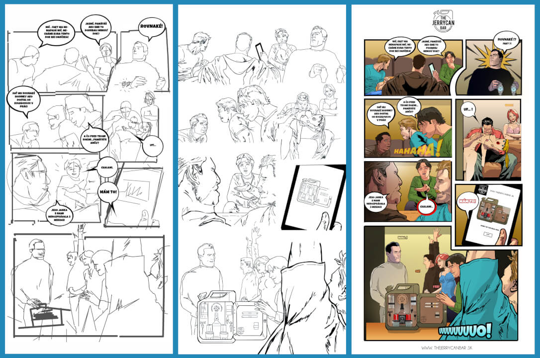 Realistický komiks - Premium