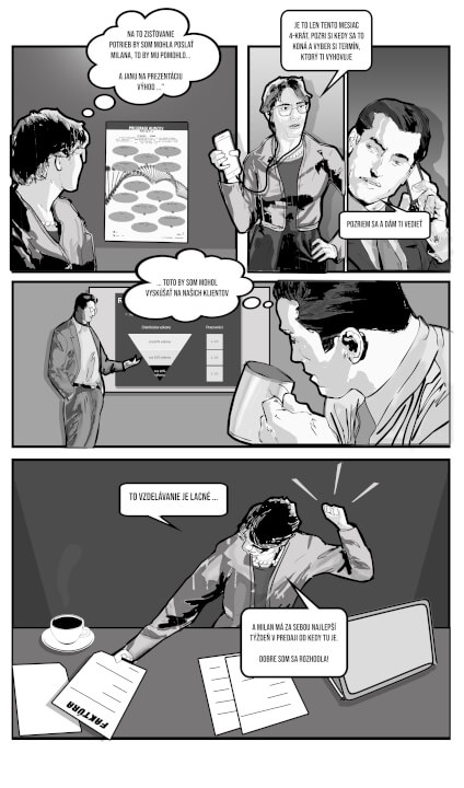 Realistický komiks - Premium