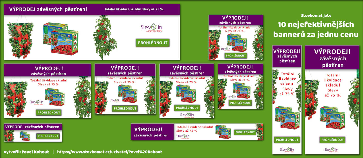 10 nejefektivnějších bannerů za jednu cenu