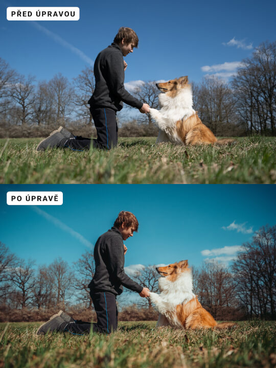 Profesionální úprava fotografie