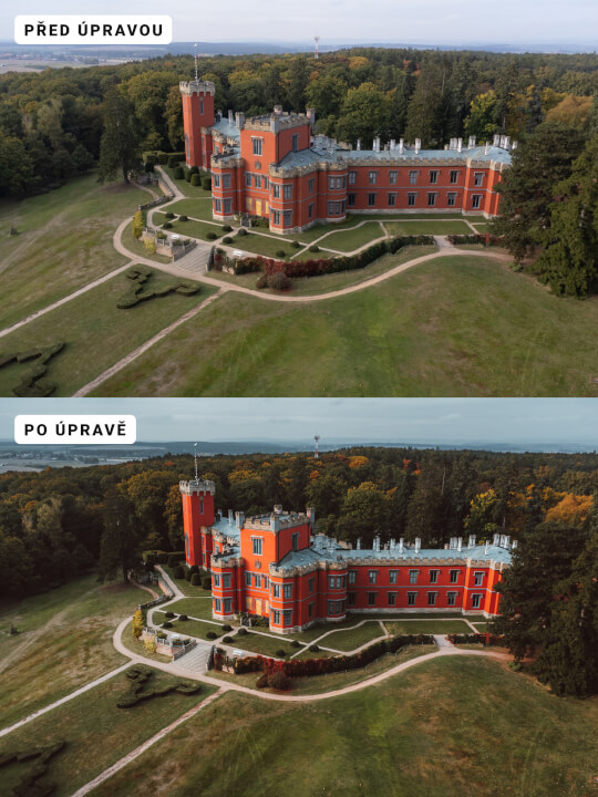 Profesionální úprava fotografie