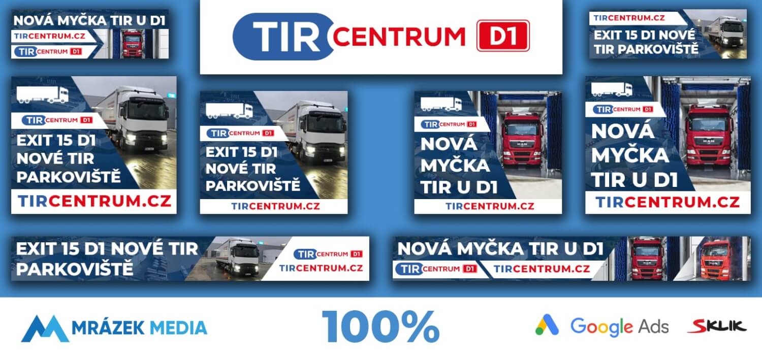 Poutavé bannery pro PPC reklamní kampaně