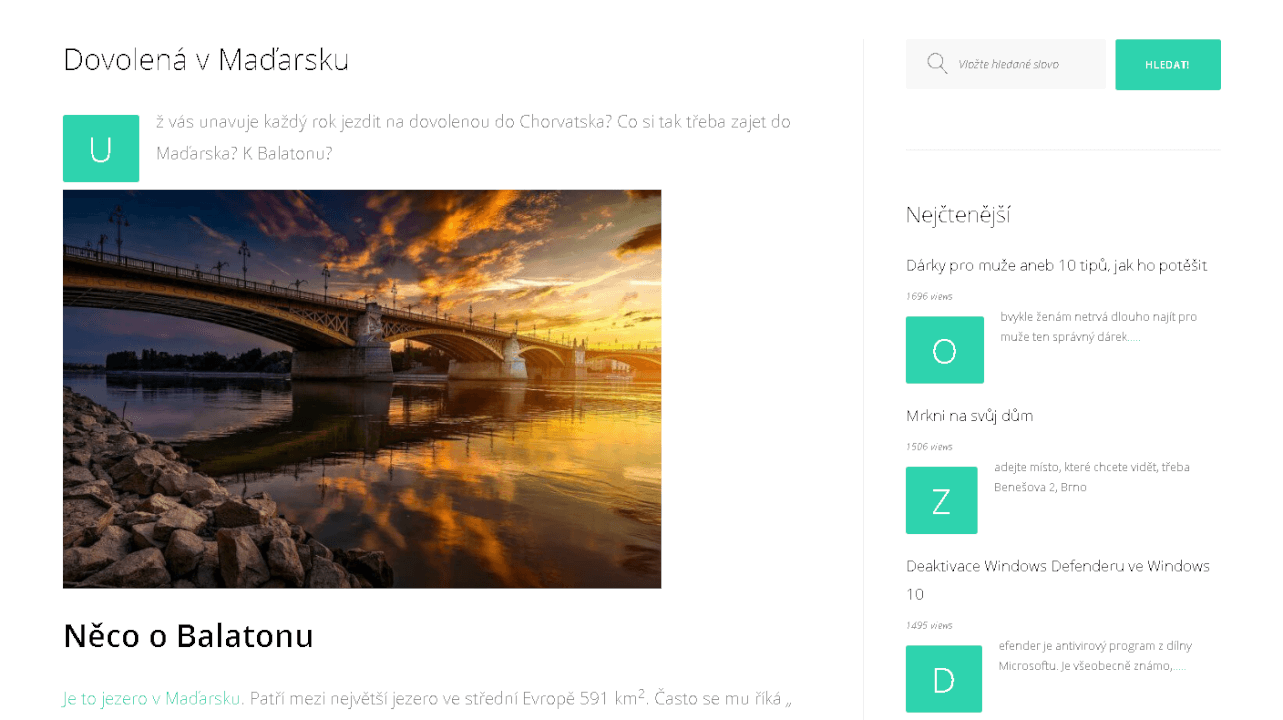 Umístím zpětný odkaz do existujícího článku 