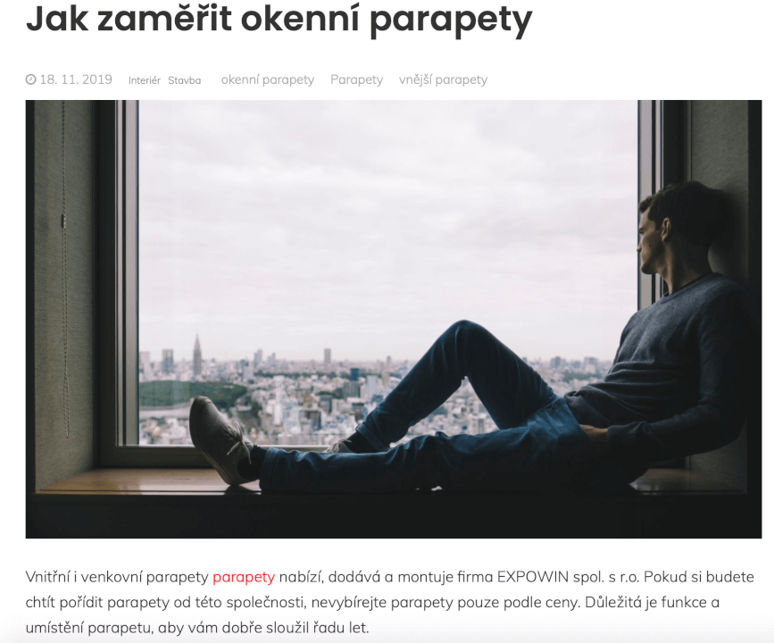 Pr článek na okdomov.cz