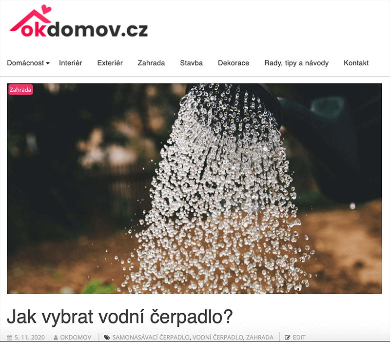 Pr článek na okdomov.cz