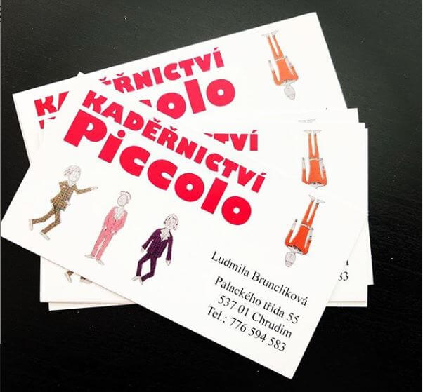 Vizitka na mírů s možností tisku (100 ks zdarma)