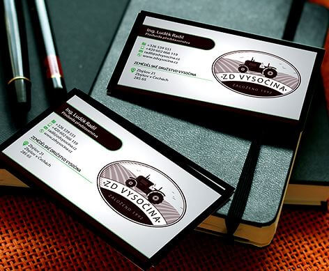 Vizitka na mírů s možností tisku (100 ks zdarma)