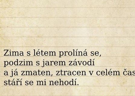 Krátká báseň na libovolné téma