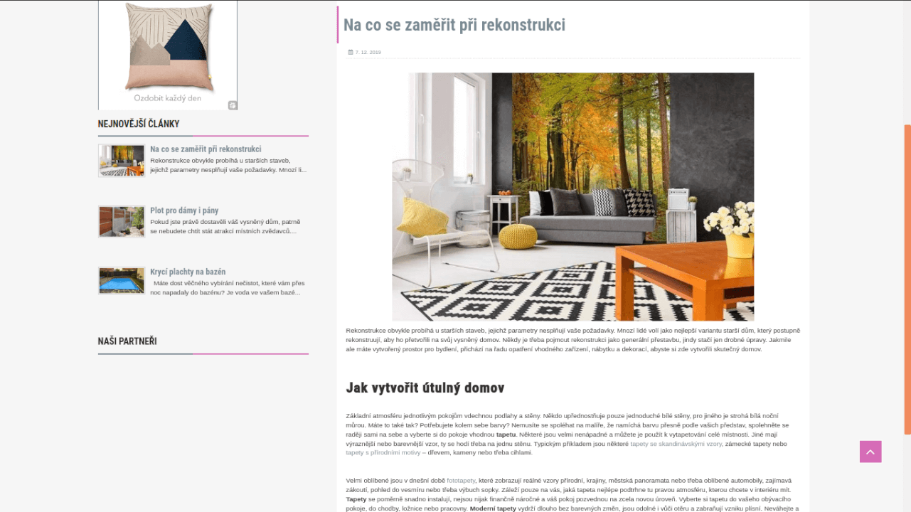 Články pro ženy, dámy i slečny