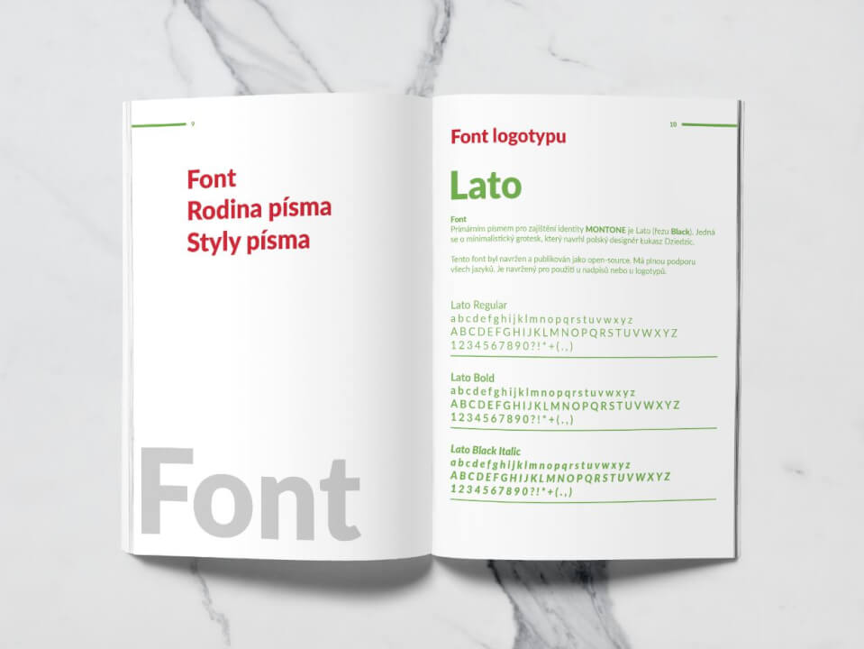 Prefesionální logomanuál Vašeho loga