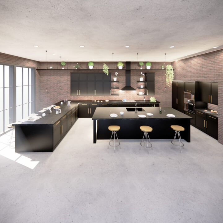 Vizualizace kuchyně nebo interiéru na míru v 3d programe