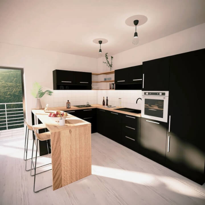 Vizualizace kuchyně nebo interiéru na míru v 3d programe