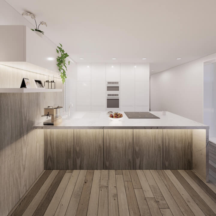 Vizualizace kuchyně nebo interiéru na míru v 3d programe