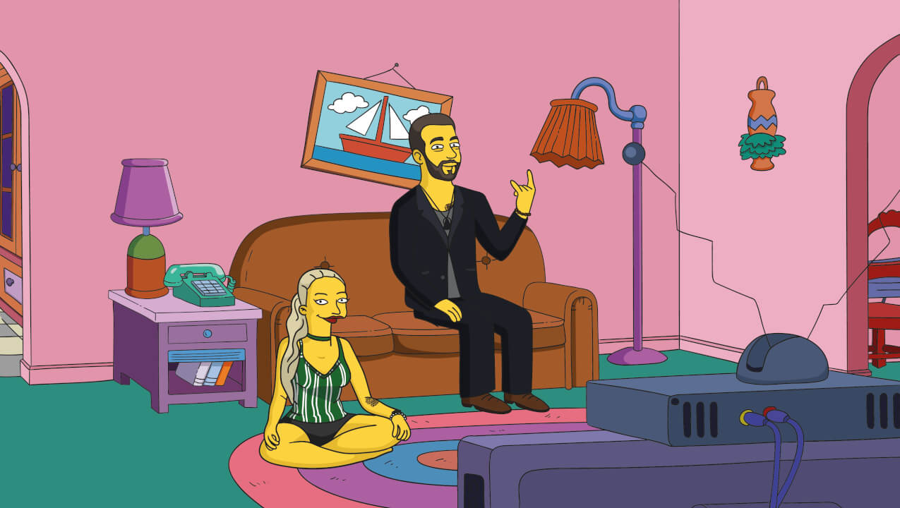 Vlastní karikatura Simpsonovi, Griffinovi nebo Rick & Morthy