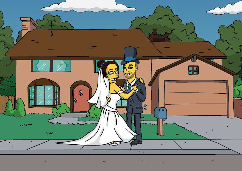 Vlastní karikatura Simpsonovi, Griffinovi nebo Rick & Morthy