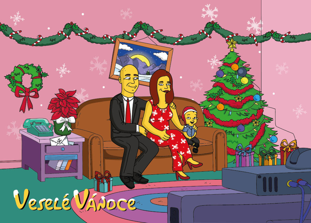 Vlastní karikatura Simpsonovi, Griffinovi nebo Rick & Morthy