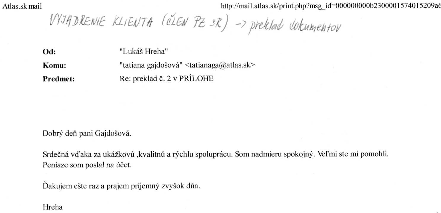 Preložím texty z/do angličtiny