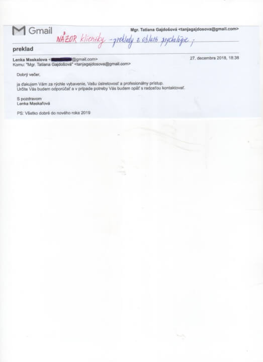 Preložím texty z/do angličtiny