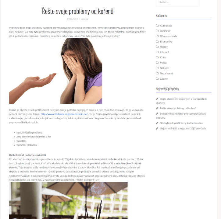 Napsání a publikace PR článku do magazínu s vysokým Moz 32