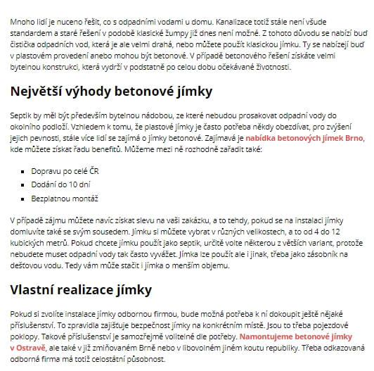 Poutavý článek na Vaše přání | 1 NS (1800 znaků)