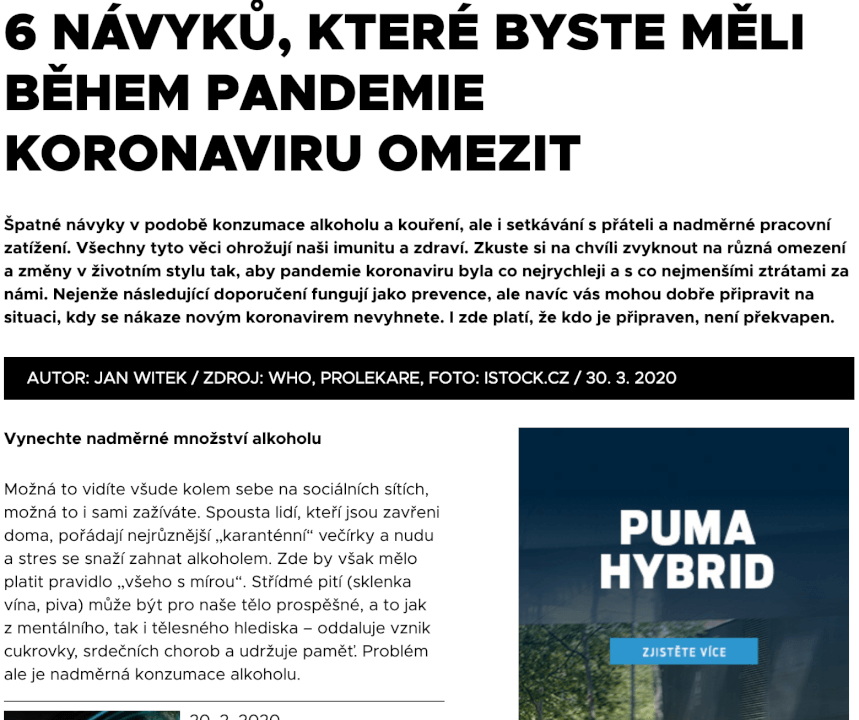 Profesionální copywriting (cena za 1800 znaků bez mezer)