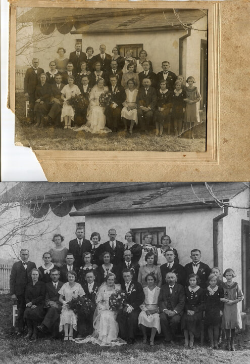 Restaurování starých fotografií